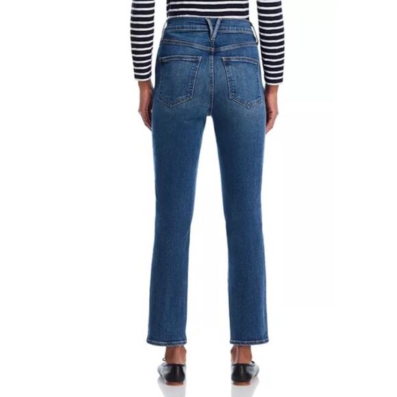 NWT VERONICA BEARD Women’s Ryleigh Ankle High Rise Slim Jean size 32 - Picture 2 of 9